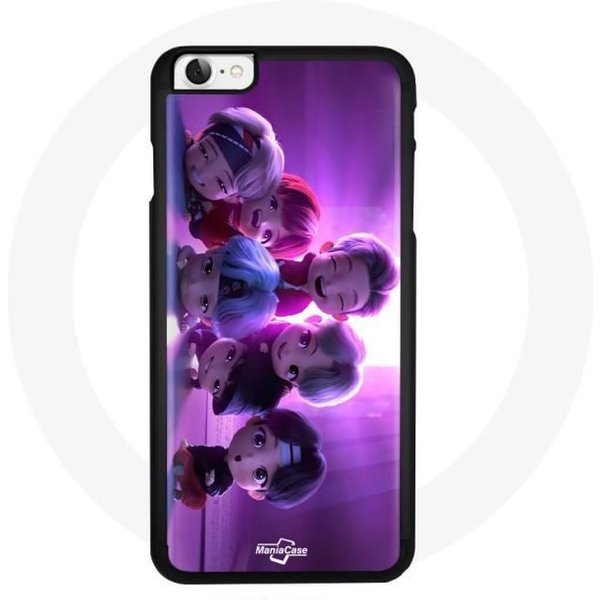 Funda Para Iphone 7 BTS Tinytan AnimacióN PóSter RM Jin Suga J-Hope Jimin V Y Jungkook Mic Drop-image