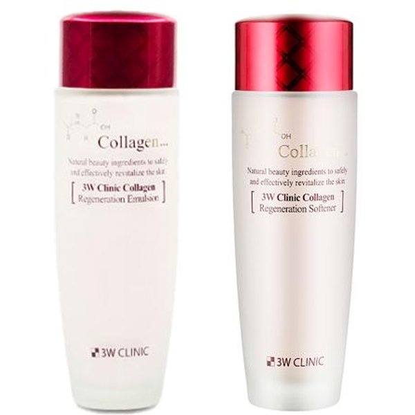 3w Clinic Suavizante Regenerador ColáGeno 150Ml, EmulsióN 150Ml (3 Opciones) #All White-image