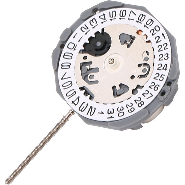 Kwarcowy Mechanizm Zegarka Dwie WskazóWki Profesjonalny Zegarek Mechaniczny Mechanizm Zamienny Akcesoria White-image