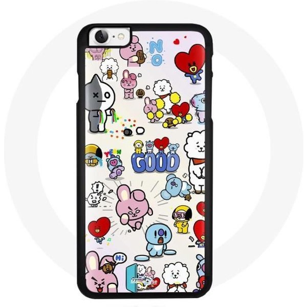 Funda Para Iphone SE BTS Bangtan Sonyeondan BT21 Van Tata Chimmy Cooky Rj Koya Mang Et Shooky-image