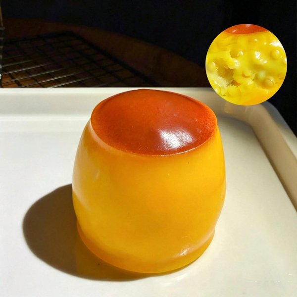 Domowy Pudding Karmelowy ChrupiąCa MięKka PiłEczka Anty-Stresowa MięKki Pudding Do ŚCiskania Sensoryczna Zabawka Fidget Zabawka Anty-Stresowa Dla DorosłYch Prezent Festiwalowy-image