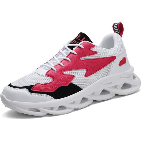 Zapatillas Deportivas Para Mujer Ligeras Casuales Para Correr AbsorcióN De Impactos Antideslizantes Verano Zapatos Para Hombre Nueva Tendencia Zapatos Para Pareja VersáTiles 44-image