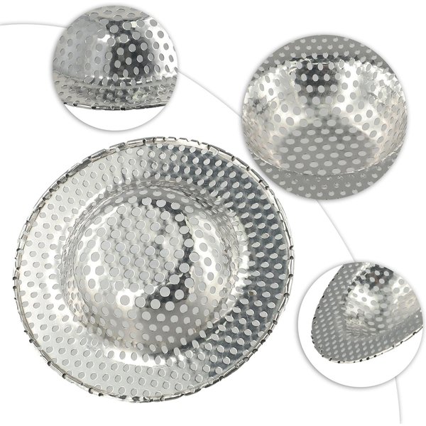 Colador De DesagüE Para BañEra, DesagüE De Fregadero De Cocina Y BañO. 9CM-image