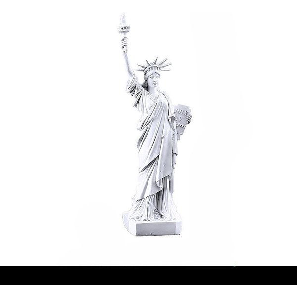 DiseñO Creativo Estatua De La Libertad Modelo Estatua Adorno Hogar Sala De Estar Trabajo Armario De Vino ArtesaníA De Resina DecoracióN-image