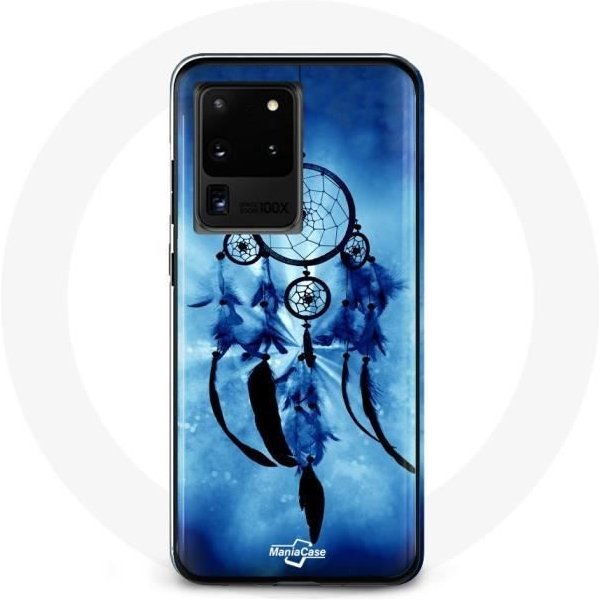 Funda - Samsung - Galaxy S20 Ultra - AtrapasueñOs - Flexible - ProteccióN SintéTica Azul-image