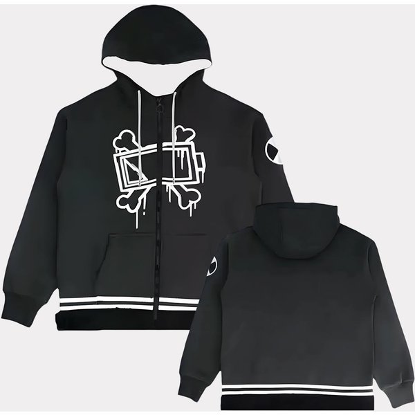 Gra Murder Drones Cosplay Zamek BłYskawiczny Bluzy DziecięCe Zimowe Bluza Z Kapturem DłUgi RęKaw Streetwear ChłOpcy/Dziewczynki Na Zamek BłYskawiczny Bluzy 110-image