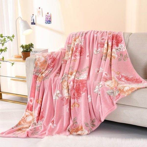 Manta De Forro Polar - Suave CáLida Acogedora Todas Las Estaciones Tejida De PoliéSter Manta De Cama 100X150Cm-image