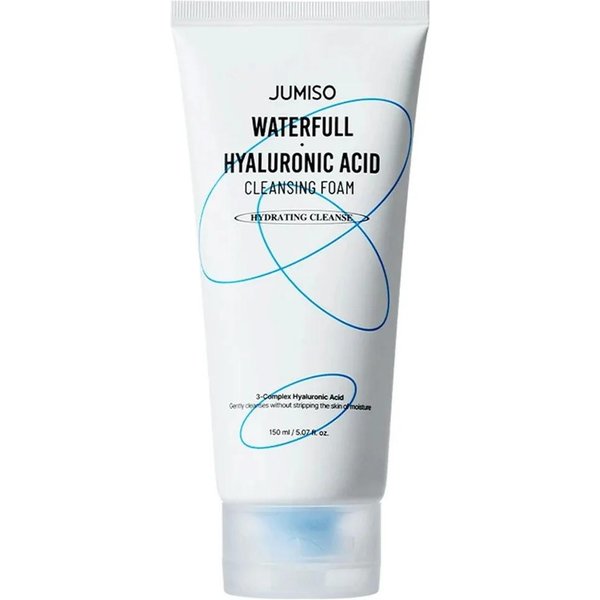 jumiso Espuma Limpiadora De ÁCido HialuróNico Waterfull Limpieza Profunda Hidratante 150Ml Limpiador Facial Limpiador Diario-image