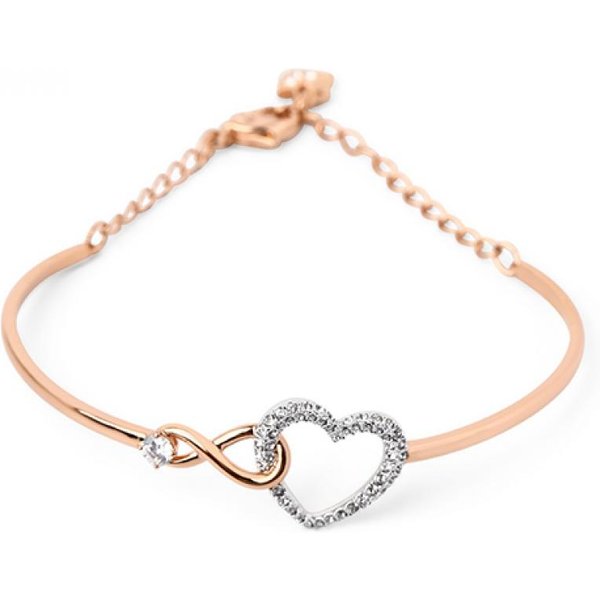 Pulsera Swarovski 5518869 Hyperbola CorazóN Infinito Mediana 5518869-image