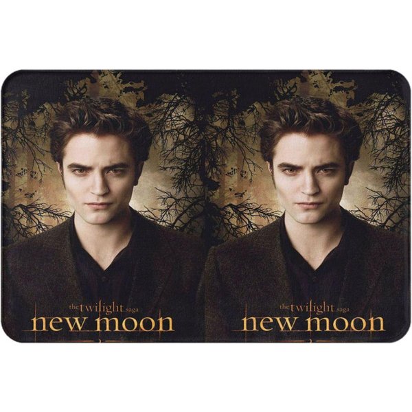 Saga Zmierzch Edward Cullen AntypośLizgowy Wycieraczka Mata PodłOgowa Zmywalny Dywanik Do Kuchni WejśCia Domu Balkonu Mata Na Stopy 60X40 Cm-image
