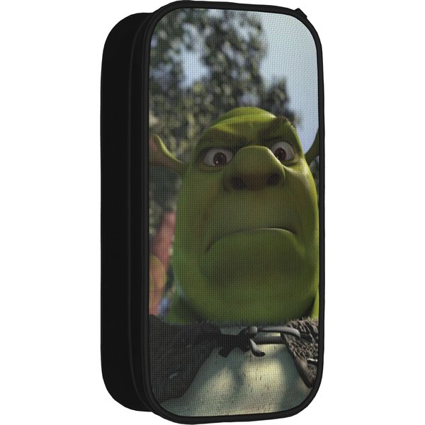 S-Shreks KreskóWka Merch PudełKo Na DłUgopisy DużA Pojemność Akcesoria Biurowe PióRnik ArtykułY Papiernicze Niespodzianka Prezent (As The Picture,L)-image