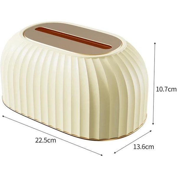 Nordic Paski Uchwyt Na PudełKo Na Chusteczki Wysokiej JakośCi PudełKo Na Papier Toaletowy Uchwyt Na Serwetki Samochodowe Dozownik BibułY Home Decoration-image