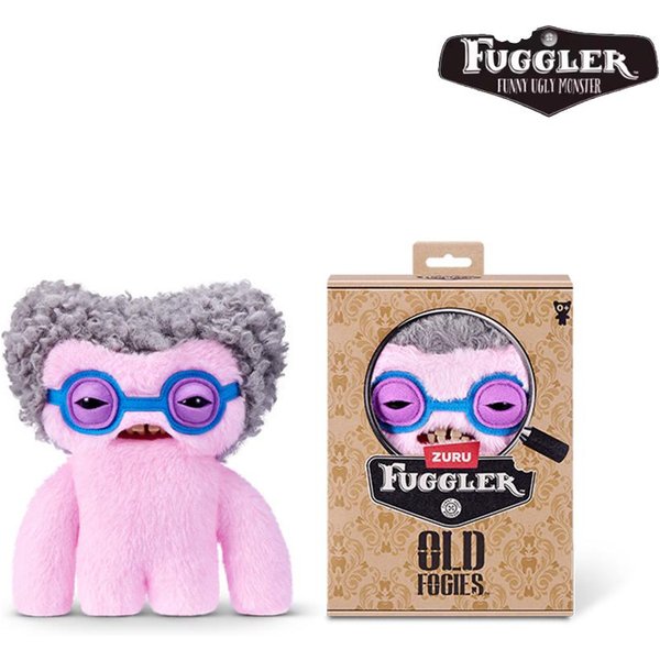 Fuggler Oryginalny Fugg OLD Fogies Pluszowa Lalka Starsze Dziecko PotwóR Z Brzydkimi ZęBami MięKka Pluszowa Zabawka Kolekcjonerskie Pluszaki Prezent Z PudełKiem With Box-image