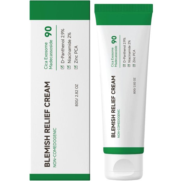 Crema Para El Cuidado Del Acné Con Centella AsiáTica: HidratacióN Y Limpieza Suave Diaria Para Una Piel Facial Mejorada White-image