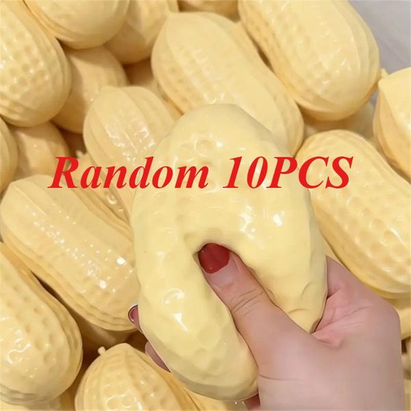 PiłEczka Antystresowa Orzechowa PiłEczka Do ŚCiskania MięKka Zabawka MaśLana W Dotyku Zabawka Fidget Asmr Sensoryczne Zabawki Antystresowe Dla Dzieci DorosłYch-image