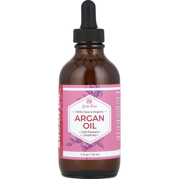 Leven Rose, Aceite De ArgáN OrgáNico 100% Puro, 4 Fl Oz (118 Ml)-image