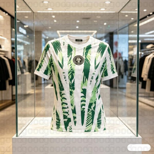 2026 Nowa Wyjazdowa Koszulka PiłKarska Reprezentacji Nigerii Koszulka PiłKarska Koszulki MęSkie Nadają Się Na Codzień I Trening Rodzinne DziecięCe Koszulki S White-image