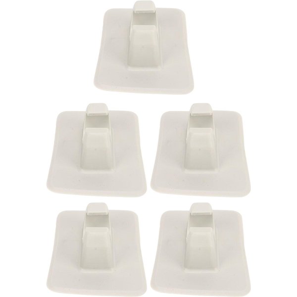5 Piezas Clips Para Remo De Kayak PláStico Soporte Para Remo De Bote Inflable Clip Sujetador Kayaks Canoas Botes De Remos Gris-image