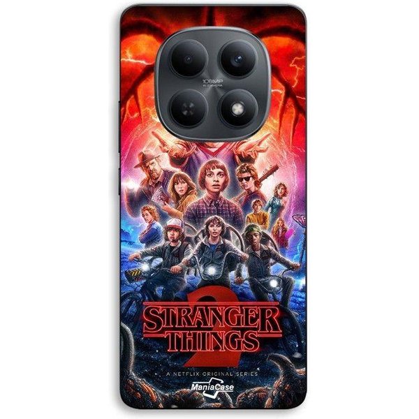 Funda Para Xiaomi Redmi Note 15 5G Stranger Things Temporada 2 Maniacase Negro-image