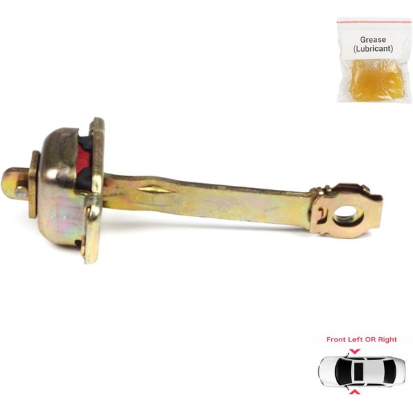 BDP790 Bisagra De Cierre De Puerta Delantera, Limitador De Correa De RetencióN De Freno 701837249A Para VW Transporter T4 Caravelle Eurovan 1990-2004-image