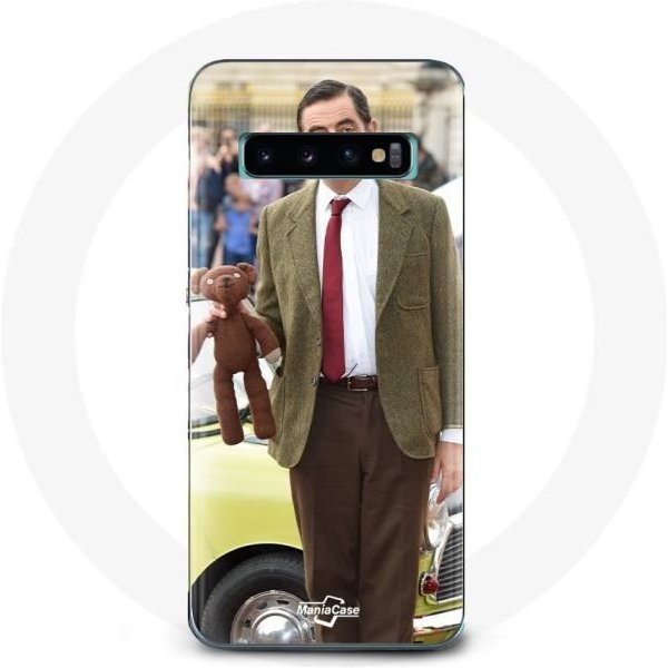 Funda - Maniacase - Samsung Galaxy S10 Plus - Negro - Flexible - Mr Bean Negro-image