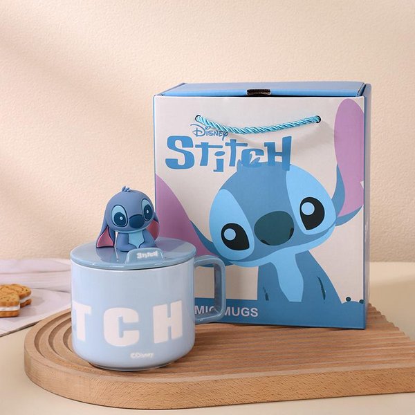 Taza De CeráMica Linda NiñOs Con Escala Shin Shin Crayon Taza De Agua Pareja Café Taza De Desayuno Regalo De CumpleañOs 301-400Ml-image