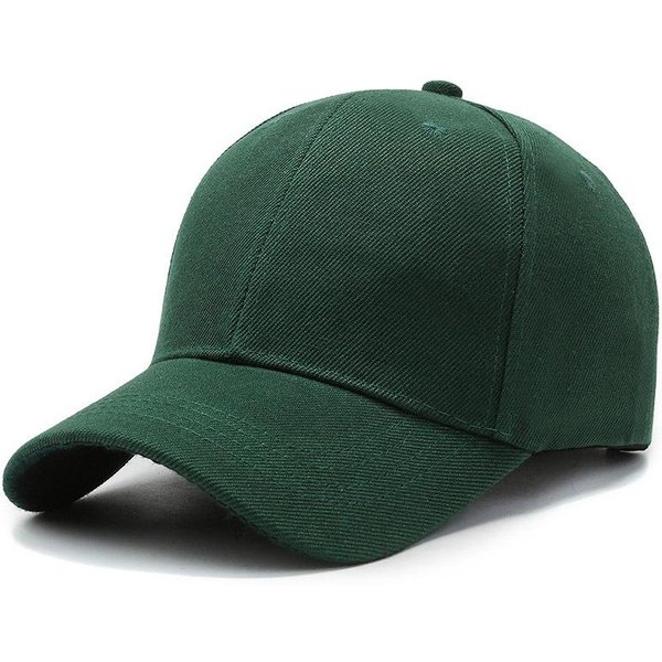 Unisex Czapka Casual GłAdka Czapka Baseballowa Regulowana Snapback Czapki Dla Kobiet MężCzyzn Czapka Hip Hopowa Street Czapka Dad Gray-image