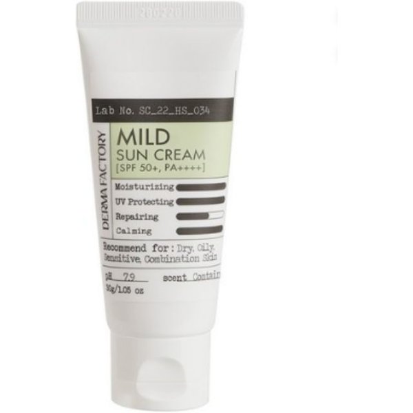 Derma Factory ŁAgodny Mineralny Krem Z Hinoki SPF50+ Pa++++ 30G-image