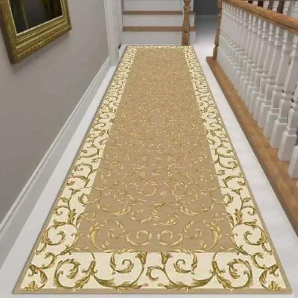 Alfombra Larga Para Pasillo, Pasillo, Hotel, DecoracióN Del Hogar, Alfombra Larga, Escalera, Entrada, Antideslizante, Personalizable 60X90Cm-image