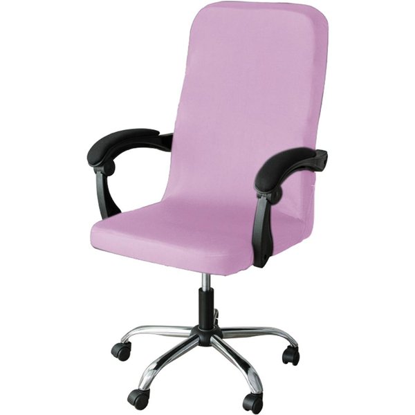 Tallas M/L Fundas Para Silla De Oficina EláSticas Spandex Antisucias Funda Para Silla Con Asiento De Ordenador Removible Fundas Deslizantes Para Silla De Asiento De Oficina L-image