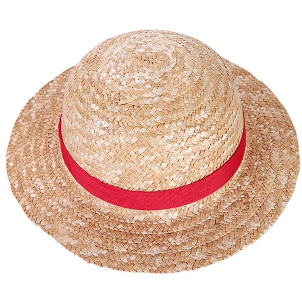 SłOmkowy Kapelusz Anime Cosplay Rekwizyt Czapka Luffy Role Play Akcesoria Do WystęPóW Scenicznych DorosłY Unisex Kapelusz PrzeciwsłOneczny Beige-image