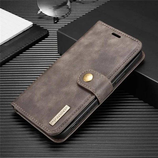 Odpinane Magnetyczne SkóRzane Etui Na Telefon Dla Iphone 15 12 13 11 14 Pro Max XS XR X SE 8 7 Plus Portfel Etui Z Uchwytem Na Karty Coque For Iphone 15-image