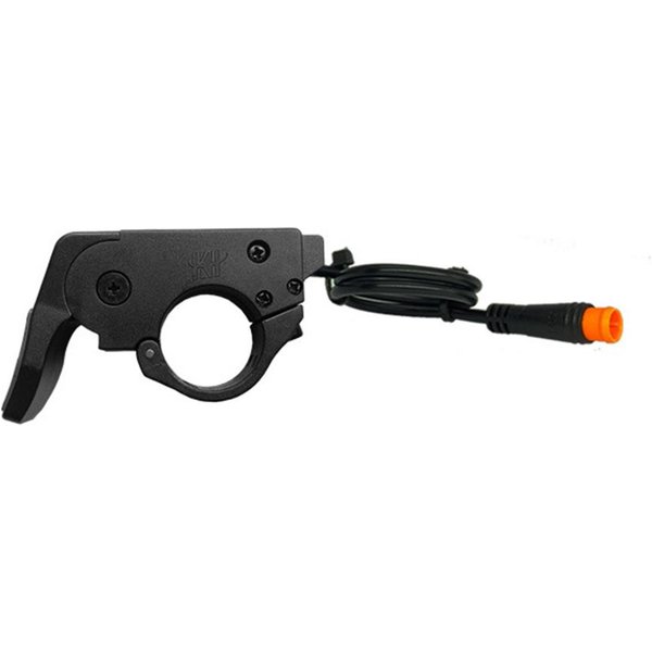 Szybka Przepustnica Kciuka Elektryczna Część Rowerowa Akcesoria Hulajnoga Przepustnica Ebike 3 ZłąCze Pinowe Waterproof Plug Czarny-image