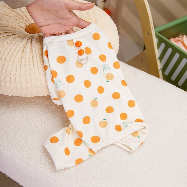 Ropa Para Perro Mascota Ropa Para Mascota De Cuatro Patas Ropa Para El Hogar Ropa Para Perro Mascota OtoñO E Invierno Capa Base Mono De Lunares Ropa Para Cachorro XXL-image