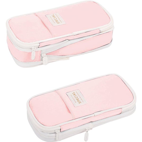 Estuches Kawaii De Gran Capacidad Bolsa Estuche Soporte Caja Para NiñAs Oficina Estudiantes Organizador Material Escolar-image