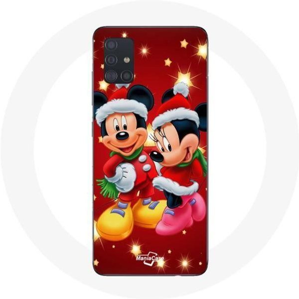Funda - Maniacase - Samsung Galaxy A71 - Mickey Mouse - Flexible - Negro Negro-image
