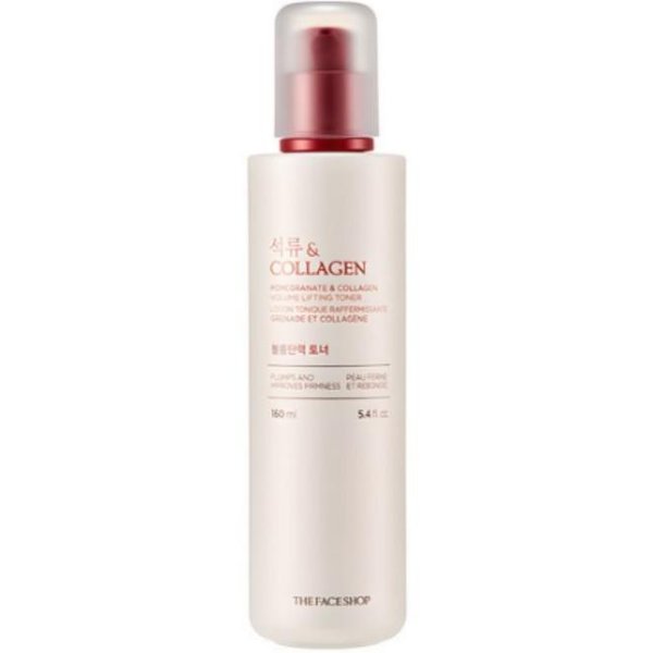 The Face Shop Tonik ZwięKszająCy ObjęTość I LiftingująCy Z Granatem I Kolagenem 160Ml White-image