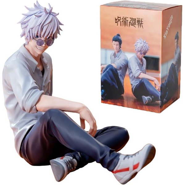 Najnowsza Figurka Anime Jujutsu Kaisen Stopper Do Makaronu Satoru Gojo Figurka Akcji Geto Suguru Figurka PVC Kolekcja Yumemirize Model Zabawki-image