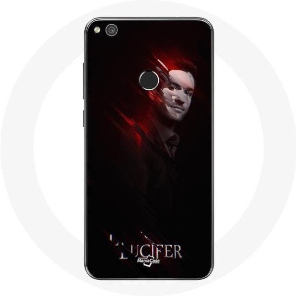 Funda Para Huawei P8 Lite 2017 Lucifer Serie Fondo Negro-image