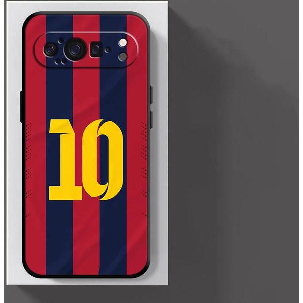 Etui Z Numerem PiłKarskim Na Google Pixel 10A 7A 10 9 Pro XL 8A 6 7 8 Pro 9A 6A Pokrowiec Na Telefon Google Pixel 6A Red-image