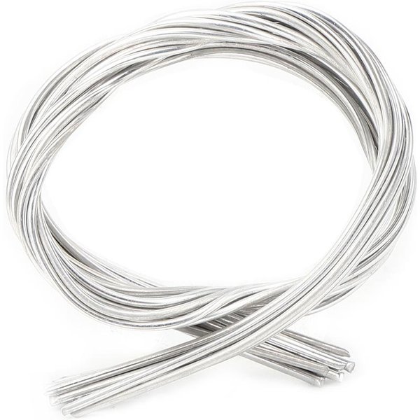 Varillas De Soldadura De Aluminio, Alambre Con NúCleo De Fundente De FáCil FusióN, 2Mm De DiáMetro, Baja Temperatura, 10 Uds.-image