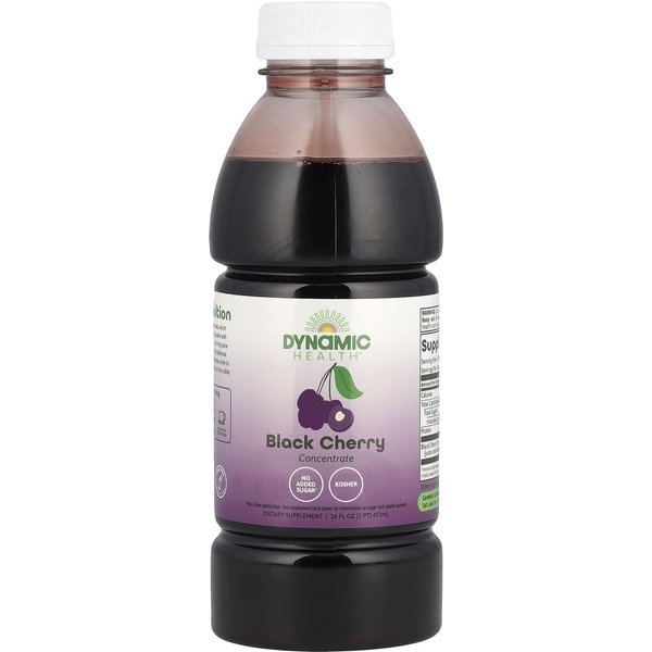 Dynamic Health, Koncentrat Z Czarnej WiśNi, 16 Uncji PłYnu (473 Ml)-image
