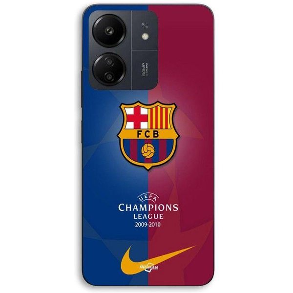 Etui Dla Xiaomi Redmi 13C 4G Barcelona Fc Real Madryt Liga MistrzóW Maniacase Czarny-image