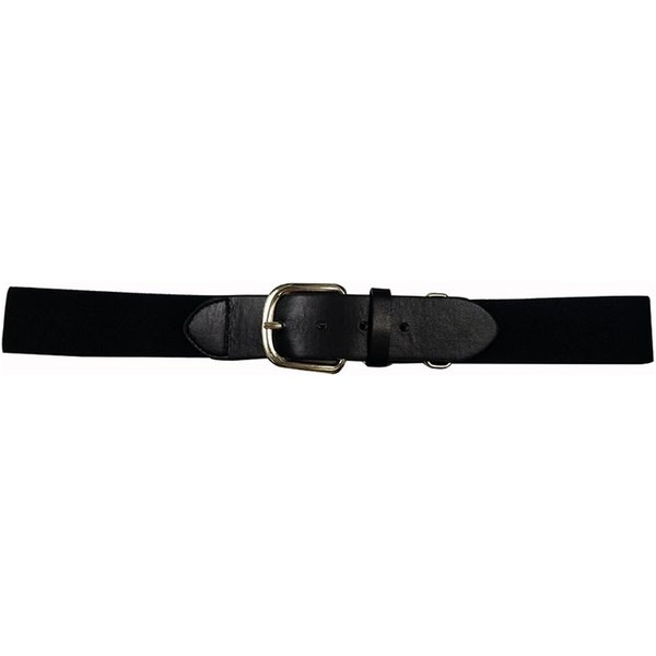CinturóN De BéIsbol CinturóN De SóFtbol CinturóN De Cintura Ajustable Para JóVenes Y Adultos Negro-image