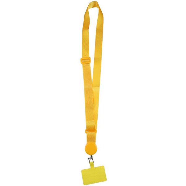 CordóN Universal Para TeléFono MóVil Desmontable Anti PéRdida CordóN Cuerda De Cuello Colgante Para Funda De TeléFono MóVil Parche De CordóN Desmontable Amarillo-image