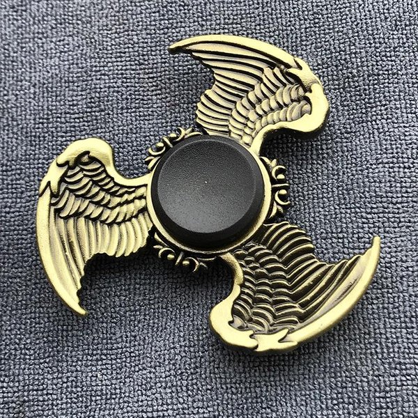 Fidget Finger Spinner Antyczny MosiąDz Stop Metalowy Spinner RęCzny Zabawka Do Redukcji Stresu OdprężAjąCa Dla Dzieci DorosłYch Zabawne Prezenty-image