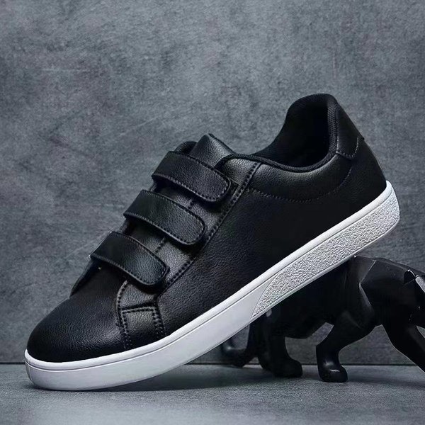 Wiosenne Nowe MęSkie MałE BiałE Buty, Buty Boardowe, Modne Buty, Buty MęSkie, Casualowe Buty SkóRzane, Wszechstronne Modne Buty 45-image