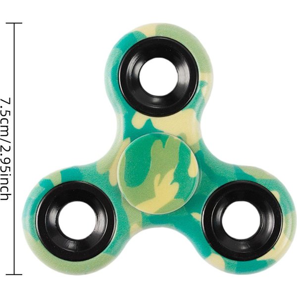 Kolorowy RęCzny Spinner EDC Fidget Spinner Rainbow Spiner Zabawka AntylęKowa Dla SpinneróW Skupienie łAgodzi Stres Adhd Finger Spinner-image