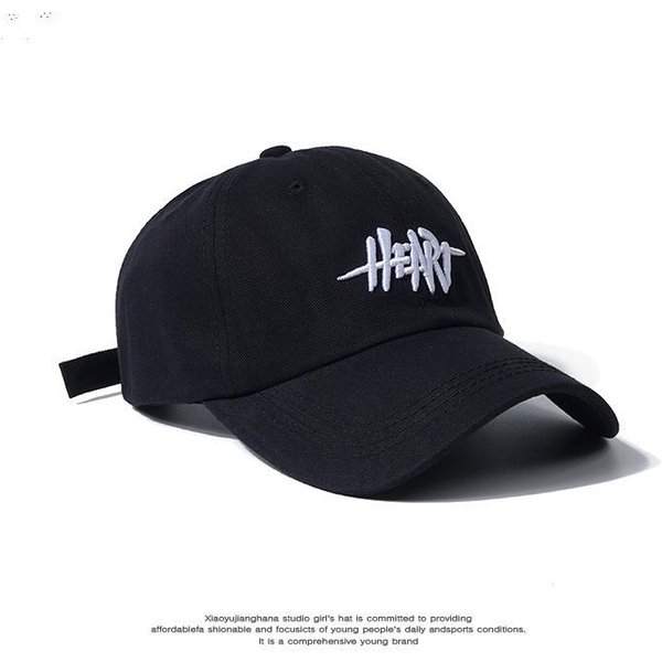 Gorra De BéIsbol Bordada Con Letras Tridimensionales Retro Verde Nuevo Coreano Para Mujer Casual Americano Suave Superior Tendencia Marca Gorra De BéIsbol Para Hombre Adjustable Black-image