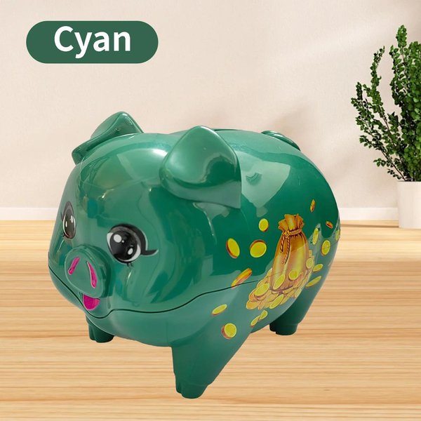 Hucha De Cerdito Para Ahorrar Dinero, Juguetes Para Guardar Monedas, Juguetes Para NiñOs, Caja De Dinero, Cajero AutomáTico Para NiñOs, Juguetes De SimulacióN, Hucha-image